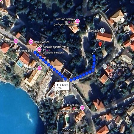 Remvi Apartments Assos أسوس المظهر الخارجي الصورة